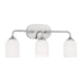 Myhouse Lighting Generation Lighting - GLV1023EN3/BS - Three Light Vanity - Emile - Brushed Steel