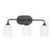 Myhouse Lighting Generation Lighting - GLV1023EN3/MBK - Three Light Vanity - Emile - Midnight Black