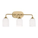 Myhouse Lighting Generation Lighting - GLV1023EN3/SB - Three Light Vanity - Emile - Satin Bronze