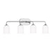 Myhouse Lighting Generation Lighting - GLV1024EN3/CH - Four Light Vanity - Emile - Chrome