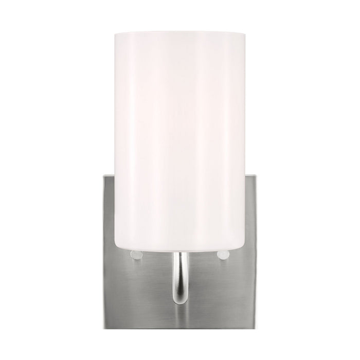 Myhouse Lighting Generation Lighting - GLV1001EN3/BS - One Light Vanity - Rhett - Brushed Steel