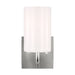 Myhouse Lighting Generation Lighting - GLV1001EN3/BS - One Light Vanity - Rhett - Brushed Steel