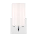 Myhouse Lighting Generation Lighting - GLV1001EN3/CH - One Light Vanity - Rhett - Chrome
