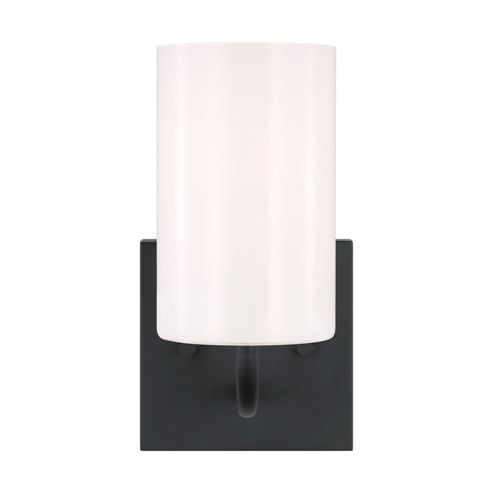 Myhouse Lighting Generation Lighting - GLV1001EN3/MBK - One Light Vanity - Rhett - Midnight Black