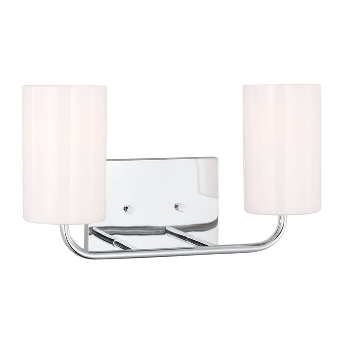 Myhouse Lighting Generation Lighting - GLV1002EN3/CH - Two Light Vanity - Rhett - Chrome