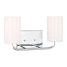 Myhouse Lighting Generation Lighting - GLV1002EN3/CH - Two Light Vanity - Rhett - Chrome