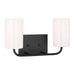 Myhouse Lighting Generation Lighting - GLV1002EN3/MBK - Two Light Vanity - Rhett - Midnight Black
