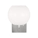 Myhouse Lighting Generation Lighting - GLV1011EN3/BS - One Light Vanity - Rory - Brushed Steel