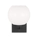 Myhouse Lighting Generation Lighting - GLV1011EN3/MBK - One Light Vanity - Rory - Midnight Black