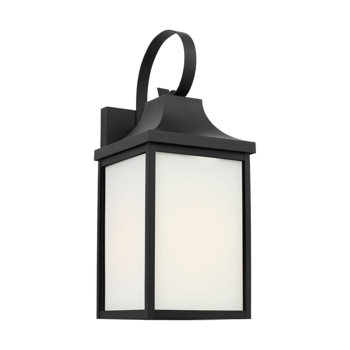 Myhouse Lighting Generation Lighting - GLO1021EN3/TXB - One Light Lantern - Saybrook - Textured Black