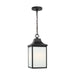 Myhouse Lighting Generation Lighting - GLO1041EN3/TXB - One Light Pendant - Saybrook - Textured Black