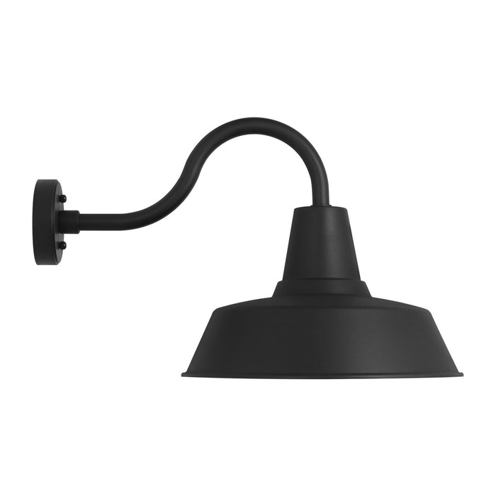 Myhouse Lighting Visual Comfort Studio - SLO1211EN3/TXB - One Light Wall Lantern - Barn Light - Textured Black