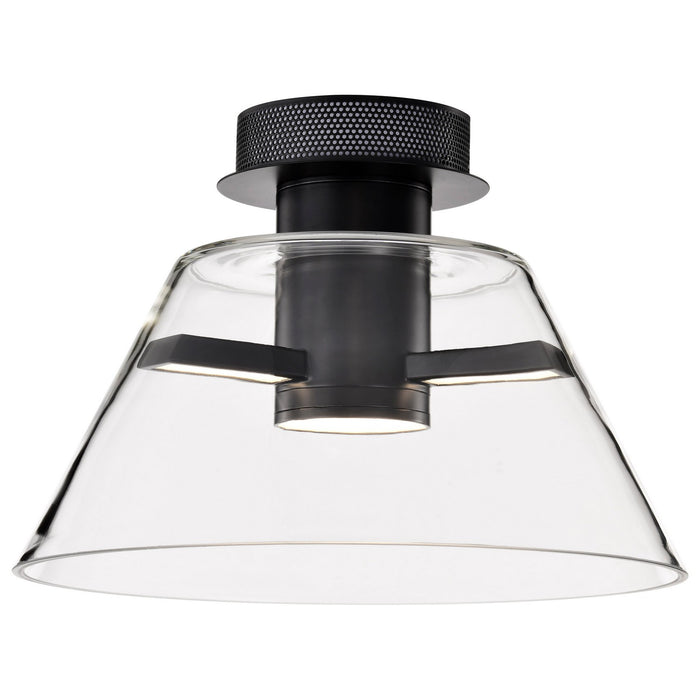 Myhouse Lighting Nuvo Lighting - 62-2063 - LED Semi Flush Mount - Edmond - Matte Black