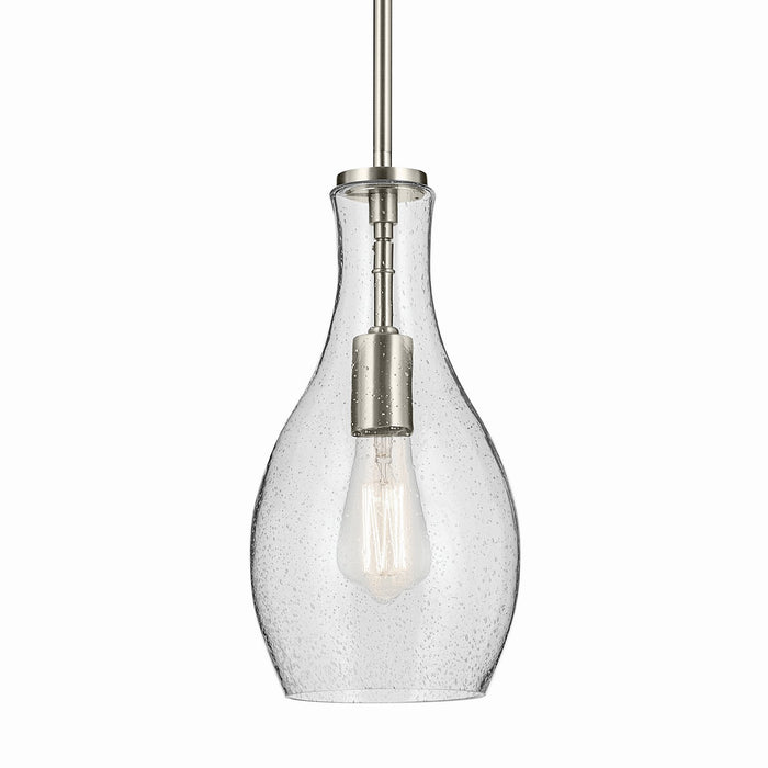 Myhouse Lighting Kichler - 42456NICS - One Light Pendant - Everly - Brushed Nickel