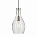 Myhouse Lighting Kichler - 42456NICS - One Light Pendant - Everly - Brushed Nickel