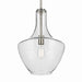 Myhouse Lighting Kichler - 42046NI - One Light Pendant - Everly - Brushed Nickel