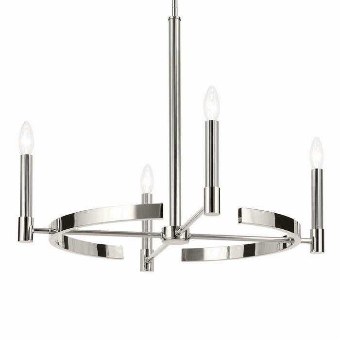 Myhouse Lighting Kichler - 52426PN - Four Light Chandelier - Tolani - Polished Nickel