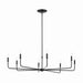 Myhouse Lighting Kichler - 52521BK - Eight Light Chandelier - Pallas - Black