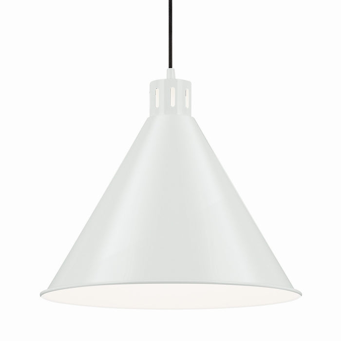 Myhouse Lighting Kichler - 52177WH - One Light Pendant - Zailey - White