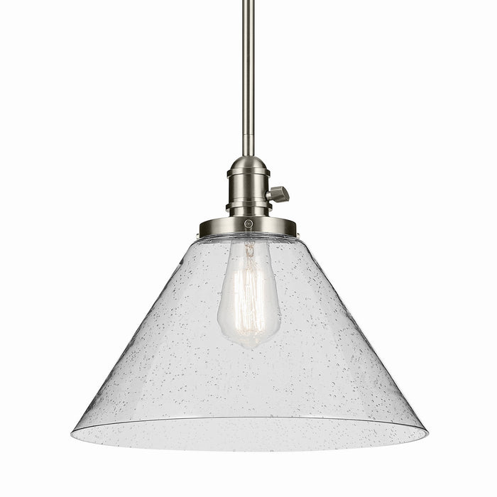 Myhouse Lighting Kichler - 43905NI - One Light Pendant - Avery - Nickel