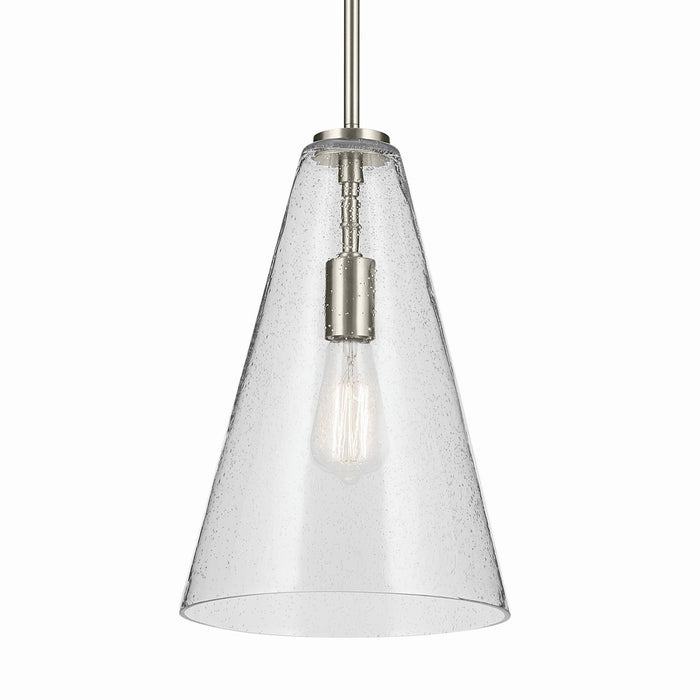 Myhouse Lighting Kichler - 42199NICS - One Light Pendant - Everly - Brushed Nickel