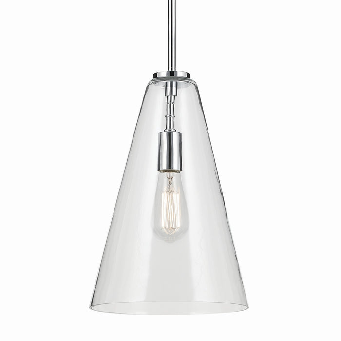 Myhouse Lighting Kichler - 42199CH - One Light Pendant - Everly - Chrome