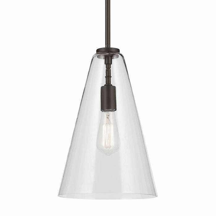 Myhouse Lighting Kichler - 42199OZ - One Light Pendant - Everly - Olde Bronze