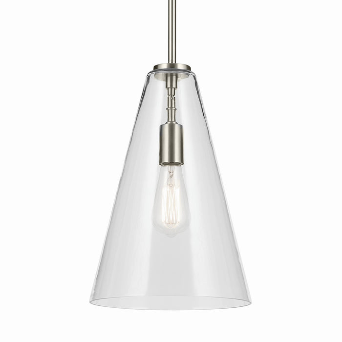 Myhouse Lighting Kichler - 42199NI - One Light Pendant - Everly - Brushed Nickel