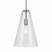 Myhouse Lighting Kichler - 42199NI - One Light Pendant - Everly - Brushed Nickel