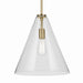 Myhouse Lighting Kichler - 42200NBRCS - One Light Pendant - Everly - Natural Brass