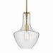 Myhouse Lighting Kichler - 42141NBRCS - One Light Pendant - Everly - Brushed Natural Brass