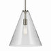 Myhouse Lighting Kichler - 42200NICS - One Light Pendant - Everly - Brushed Nickel