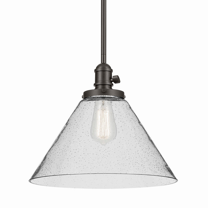 Myhouse Lighting Kichler - 43905OZ - One Light Pendant - Avery - Olde Bronze