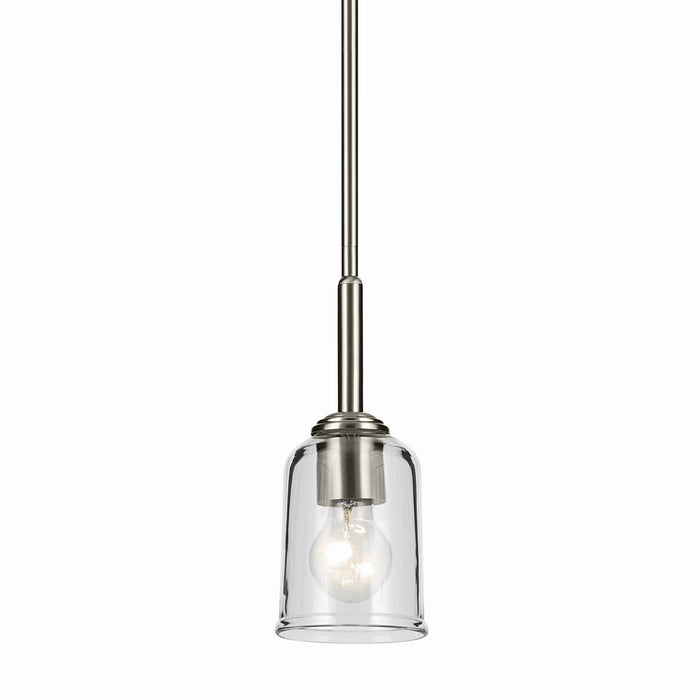 Myhouse Lighting Kichler - 43674NICLR - One Light Mini Pendant - Shailene - Brushed Nickel