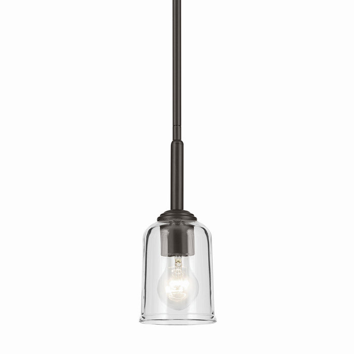 Myhouse Lighting Kichler - 43674OZCLR - One Light Mini Pendant - Shailene - Olde Bronze