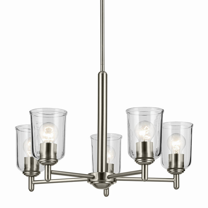 Myhouse Lighting Kichler - 43671NICLR - Five Light Chandelier - Shailene - Brushed Nickel