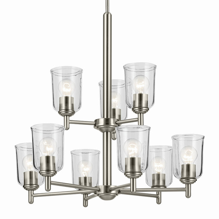 Myhouse Lighting Kichler - 43672NICLR - Nine Light Chandelier - Shailene - Brushed Nickel