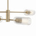 Myhouse Lighting Kichler - 52681CPZ - Four Light Linear Chandelier - Velestino - Champagne Bronze