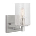 Myhouse Lighting Generation Lighting - GLV1031EN/BS - One Light Wall / Bath Sconce - Parker - Brushed Steel