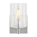 Myhouse Lighting Generation Lighting - GLV1031EN/BS - One Light Wall / Bath Sconce - Parker - Brushed Steel