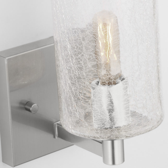 Myhouse Lighting Generation Lighting - GLV1031EN/BS - One Light Wall / Bath Sconce - Parker - Brushed Steel