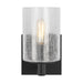 Myhouse Lighting Generation Lighting - GLV1031EN/MBK - One Light Wall / Bath Sconce - Parker - Midnight Black