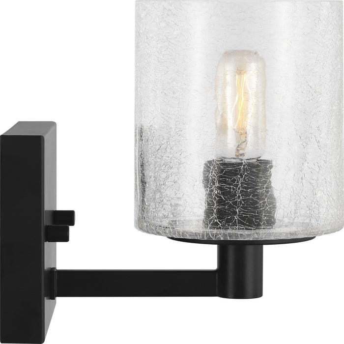 Myhouse Lighting Generation Lighting - GLV1031EN/MBK - One Light Wall / Bath Sconce - Parker - Midnight Black