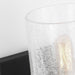 Myhouse Lighting Generation Lighting - GLV1031EN/MBK - One Light Wall / Bath Sconce - Parker - Midnight Black