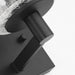 Myhouse Lighting Generation Lighting - GLV1031EN/MBK - One Light Wall / Bath Sconce - Parker - Midnight Black