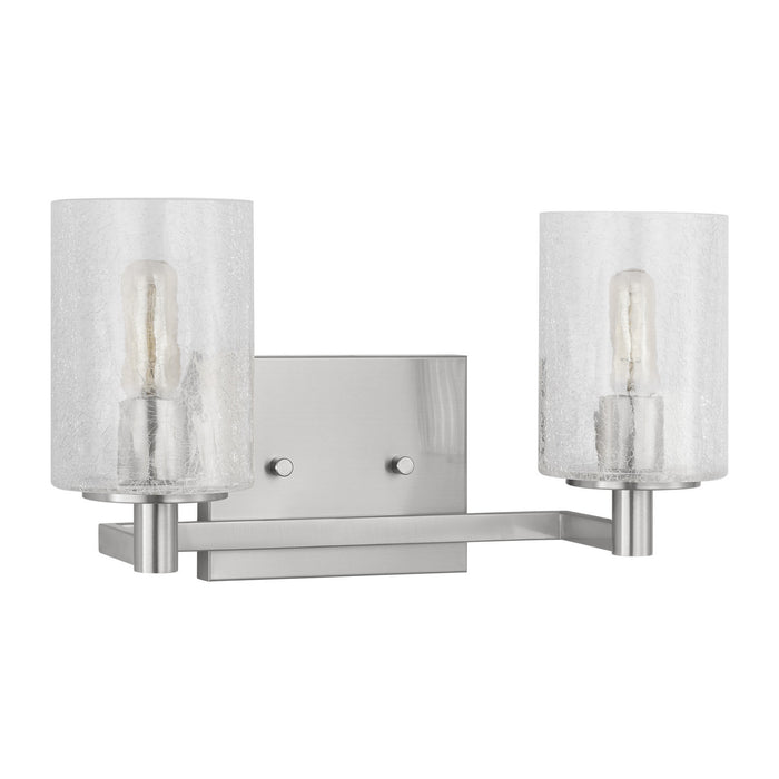 Myhouse Lighting Generation Lighting - GLV1032EN/BS - Two Light Wall / Bath - Parker - Brushed Steel