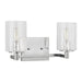 Myhouse Lighting Generation Lighting - GLV1032EN/CH - Two Light Wall / Bath - Parker - Chrome