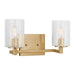 Myhouse Lighting Generation Lighting - GLV1032EN/SB - Two Light Wall / Bath - Parker - Satin Bronze