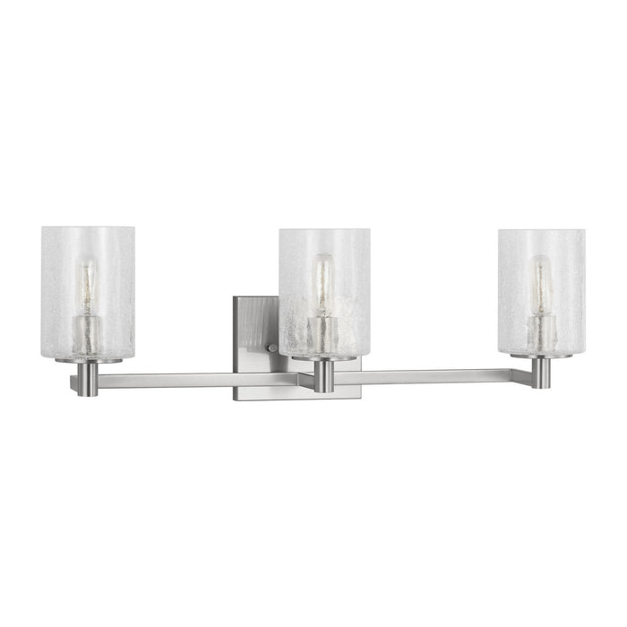 Myhouse Lighting Generation Lighting - GLV1033EN/BS - Three Light Wall / Bath - Parker - Brushed Steel