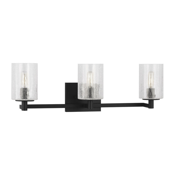 Myhouse Lighting Generation Lighting - GLV1033EN/MBK - Three Light Wall / Bath - Parker - Midnight Black